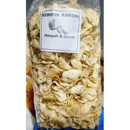 

Kripik Bawang Asin Gurih [ 1 Kg ] /Kripik Bawang Crispy