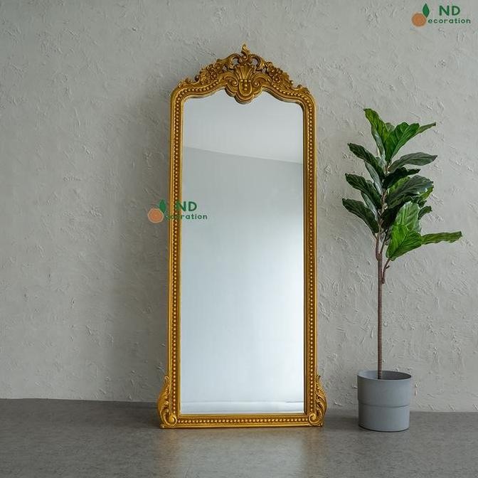 Standing Miror Ukir 180x70cm / Mirror Sign Wedding / Wedding Sign Mirr Aesthetic Kaca