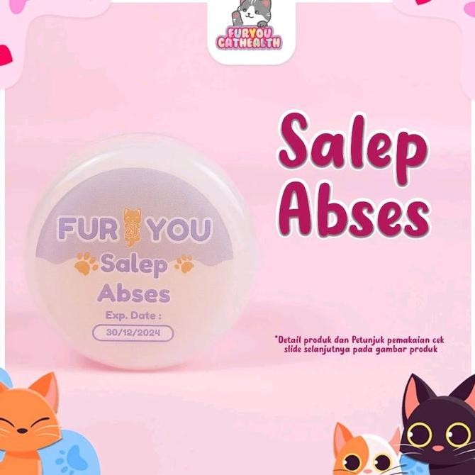 Promo Fur You Salep Abses Kucing - Obat Luka Nanah Infeksi Abses Ampuh