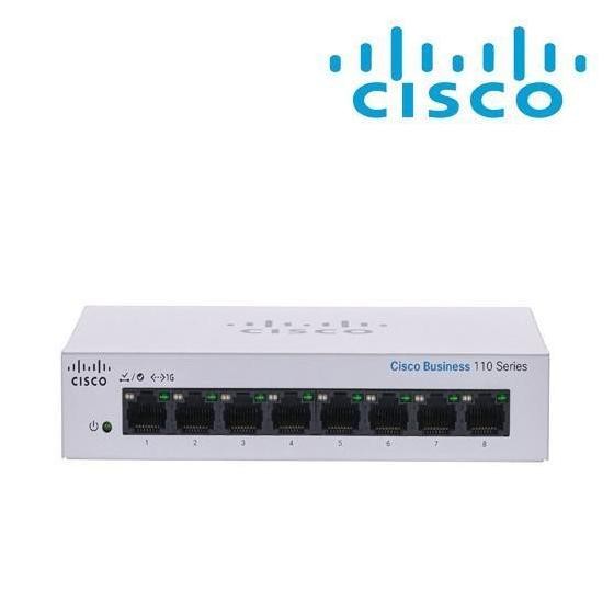 Switch Cisco Cbs110-8T-D-Eu - Switch Cisco 8 Port Unmanaged New Stok