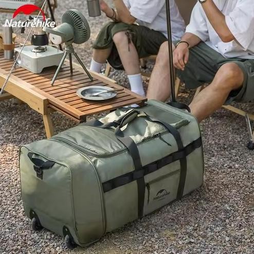 FOLDING TRAVEL BAG 88L NATUREHIKE NH21LX003 - KOPER LIPAT