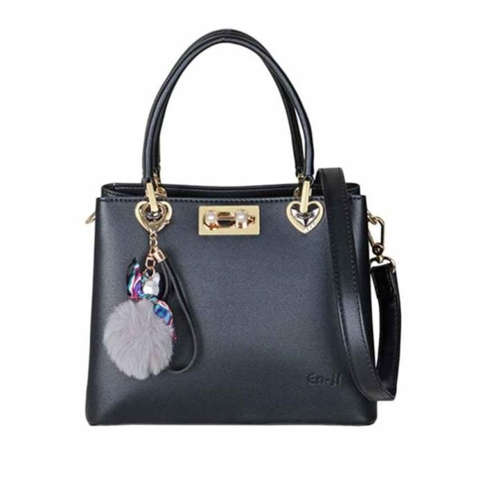 LB En-ji By Palomino Tertia Hand Bag Wanita black