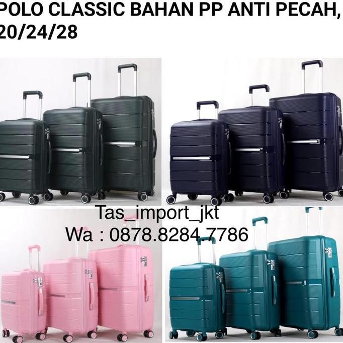 Koper Fiber Polo Classic (10099) ULTRA LIGHT ANTI PECAH - 28"