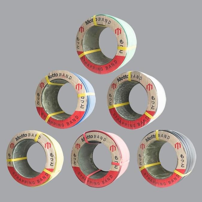 

ready Tali Strapping Band 9MM / 7KG - 1 Roll - Tali Plastik Packing/Klem Motto