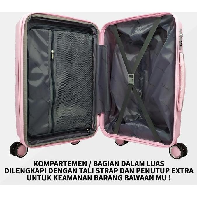 Koper Fiber Polo Classic (10099) ULTRA LIGHT ANTI PECAH - 24"