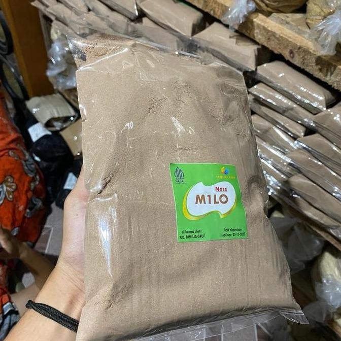 

LM Bubuk Milo Coklat Kiloan 1kg Berkualitas Tinggi dengan Label SPP-IRT dan Halal - Cokelat Susu Susu Susu