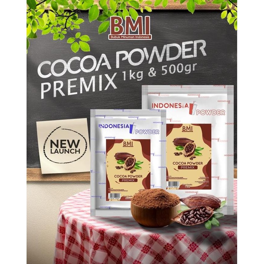 

LM Cocoa Powder Cokelat Bubuk Chocolate Powder Serbuk Coklat Premix 500 Gr