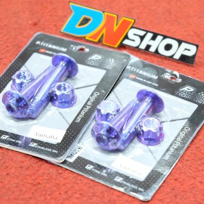 // Baut titanium tojos step belakang gr5 //