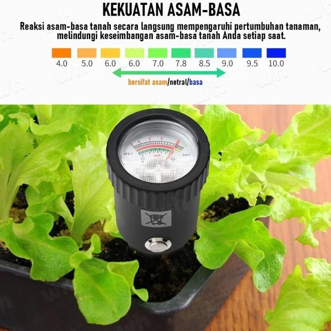 Terlaris Soil Ph Moisture Meter Vt-05 Vt 05 Ph Tanah Peluru Pendek Vt05 Ready Stok