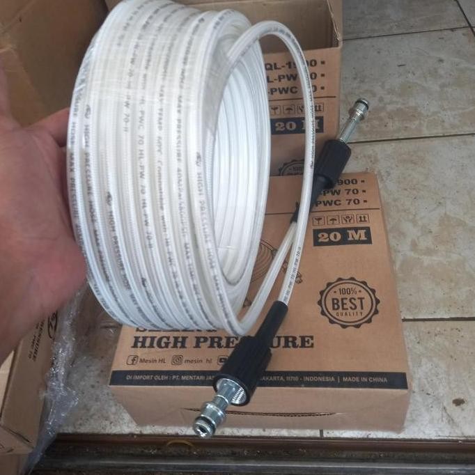Selang Jet Cleaner 20 Meter / High Pressure Cleaner Hose H&L