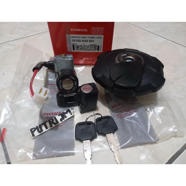 kunci kontak honda crf 150 crf 150 crf 250 lengkap tutup tangki