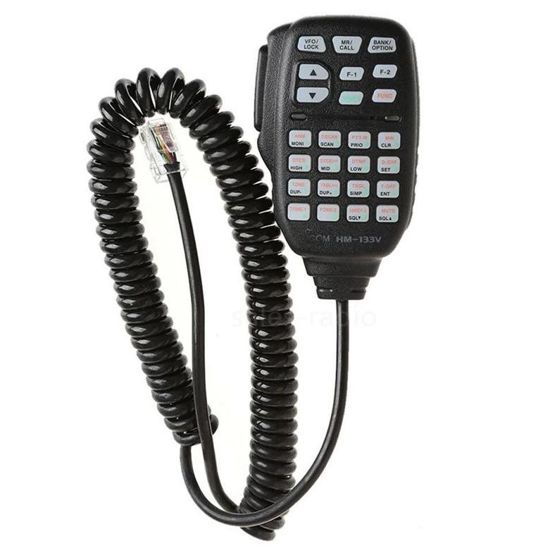 Icom HM-133V Microphone multifungsi dengan keypad numerik untuk radio rig Icom IC-2300H, Icom IC-220