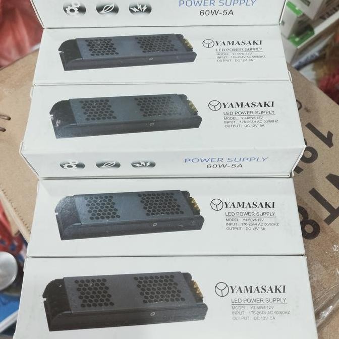 Power Supply Yamasaki 5A 12V/Travo 5A 12V Yamasaki