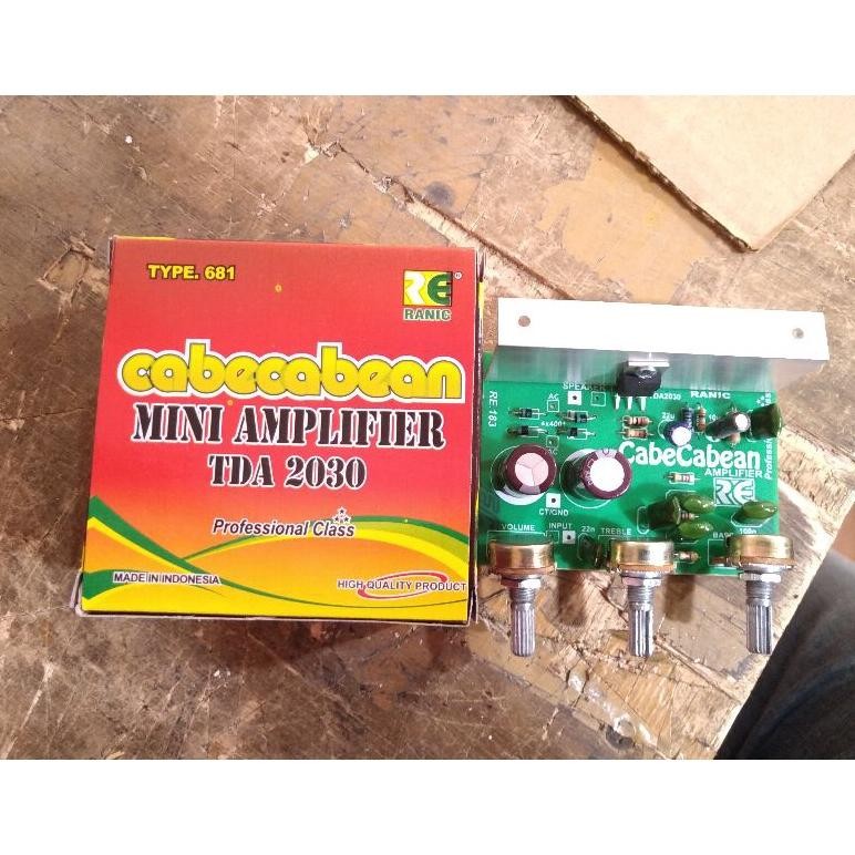 Kit amplifier tda2030 tda 2030 mono ( 681 ) DiM