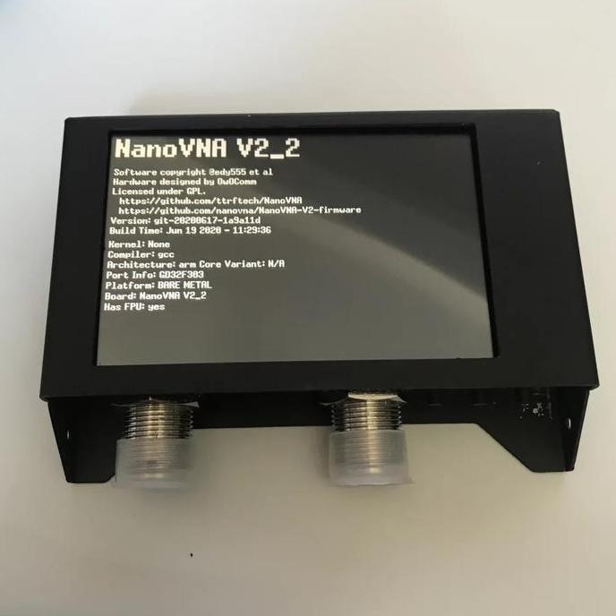 Saa-2N Nanovna 4 Inchi V2 3Ghz 2.2 Versi 3000Mah Vector Network Analyzer Hf Vhf Uhf Antena Analyzer
