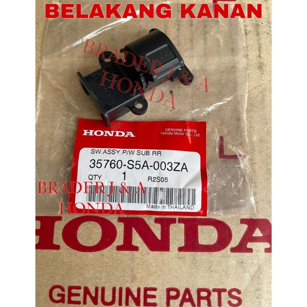 SAKLAR POWER WINDOW SWITCH TURUN NAIK KACA PINTU CRV GEN 2 RD4 RD5 CIVIC ES CENTURY VTI S 2001 2002 