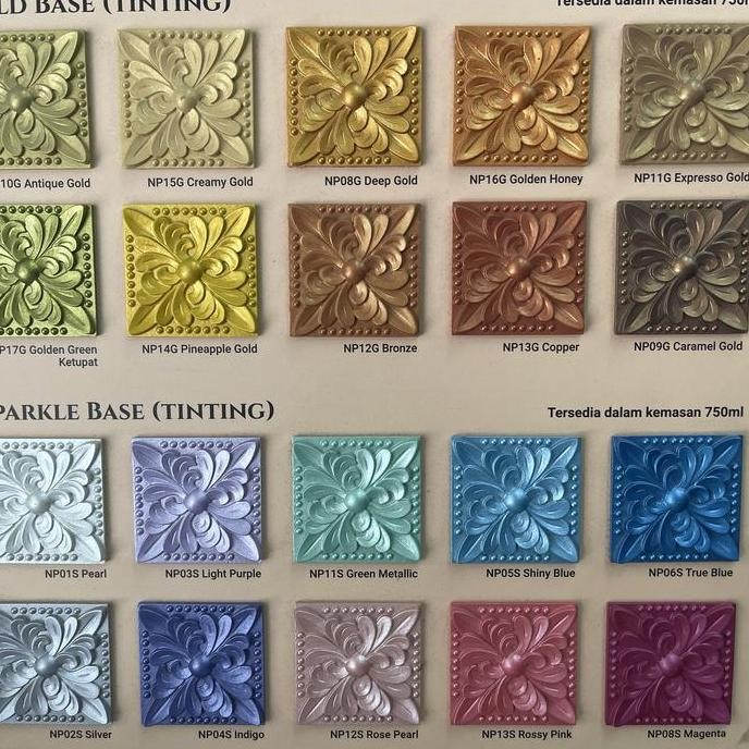 

TERBARU Metallic paint /cat metalic waterbased nippon paint silver HOT SALE!