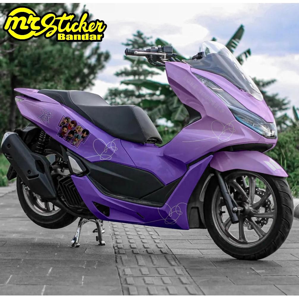 Sticker PCX Full Body Decal PCX Full Blok Stiker PCX 150 Stiker PCX 160 tiny tan