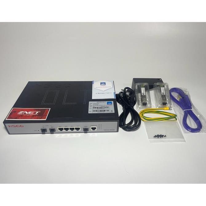 Olt Hsgq 2 Port Gpon Mini Olt G02Id Include Sfp 6/7Db New Stok