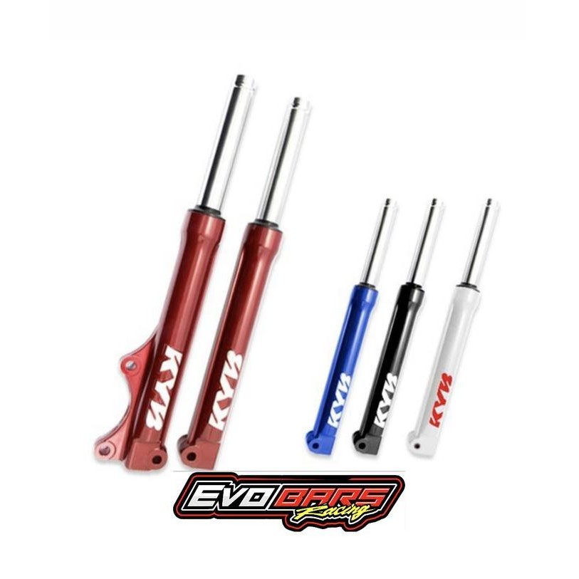 Produk Baru KYB Zeto Shock Depan Mio Hitam Putih Biru Merah Original Yamaha