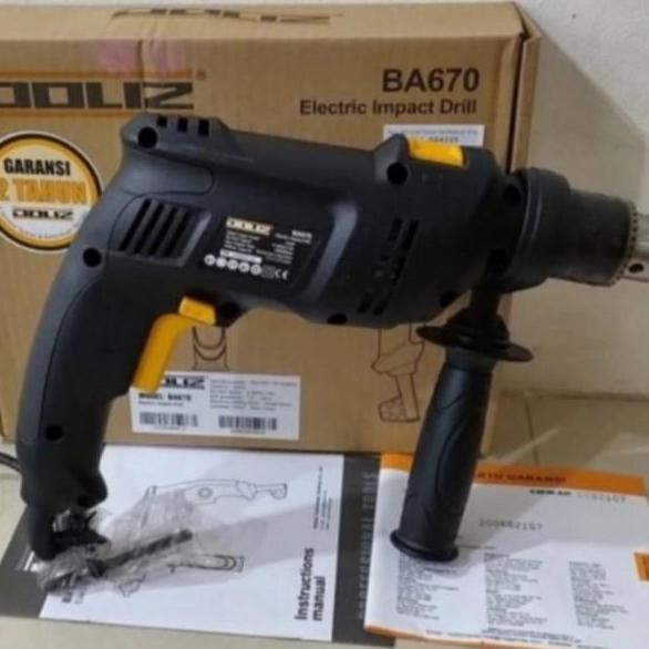 Doliz Ba 670 Ba670 Mesin Bor Tembok Beton Impact Drill 13Mm Doliz