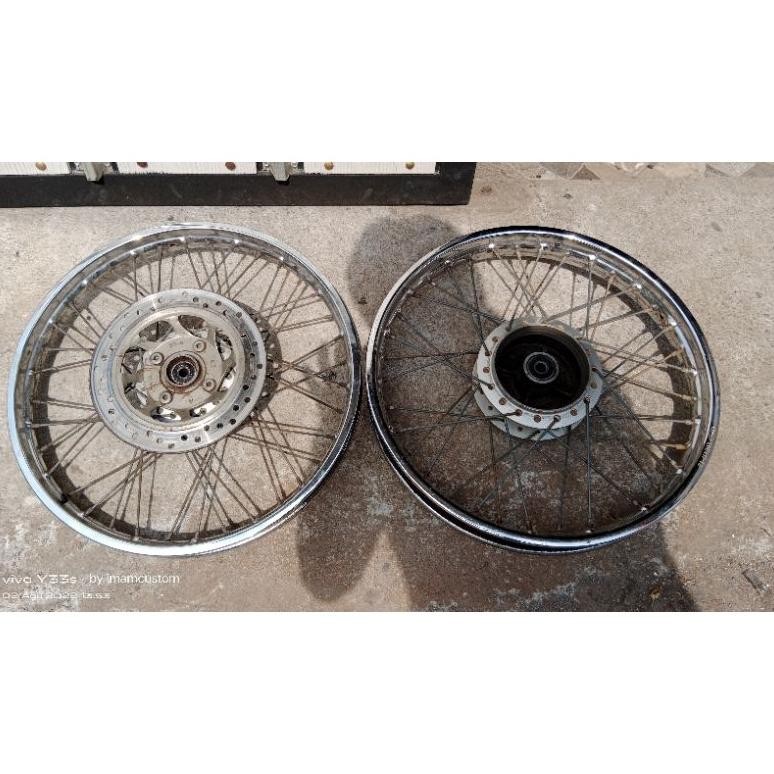 Velg jari - jari set original copotan SUPRA X 125