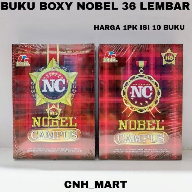 

10Buku Tulis Campus Besar Boxy Nobel 36 Lembar 10 Buku