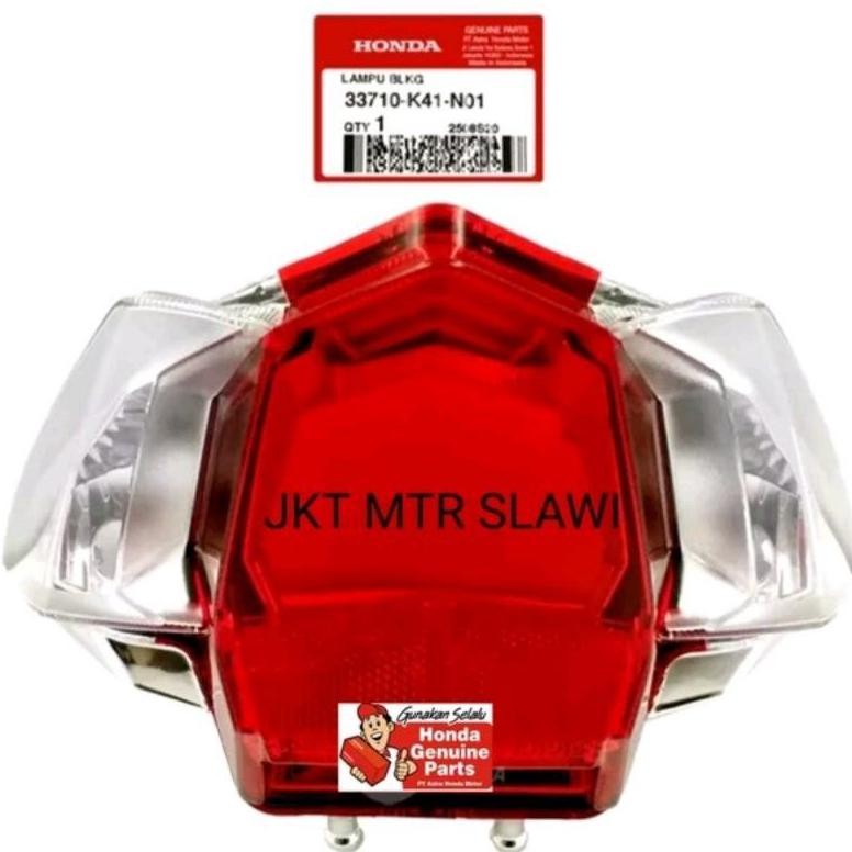 33710-K41-N01 stop assy lampu belakang supra x 125 fi asli honda