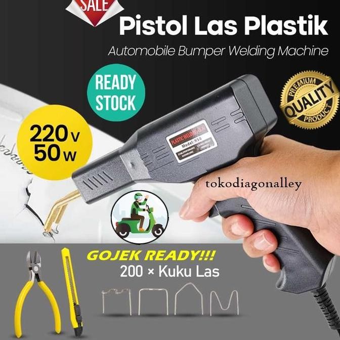 Las Plastik Solder Plastik Las Bemper Mobil Welding Las Body Motor