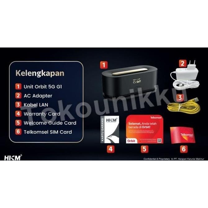 Telkomsel Orbit 5G G1 Modem Wifi 5G High Speed Free Kuota 200Gb New Stok