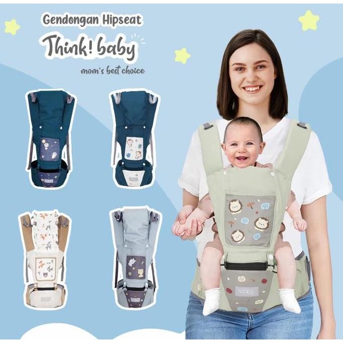 Gendongan Bayi / Hipseat Baby Carrier / Aixintu Gendongan Bayi Depan