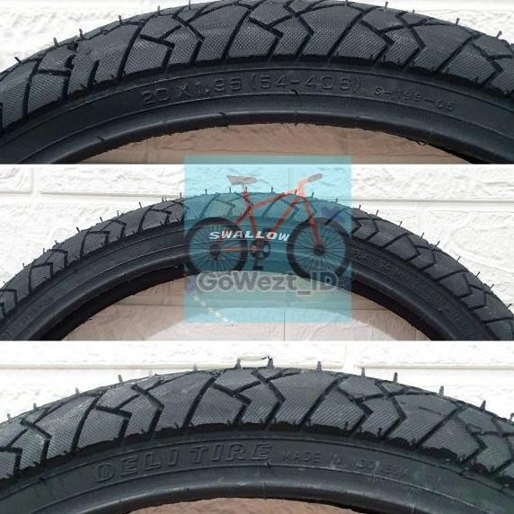 Ban Luar Sepeda Ukuran 20 x 1.90 / 1.95 Swallow Lizard Anak Lipat BMX