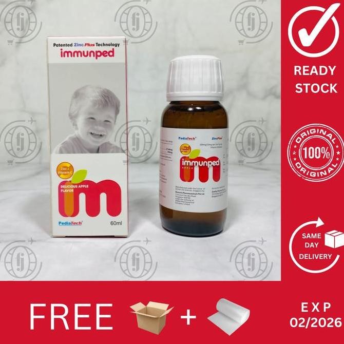 Immunped Singapore Vitamin Anak Vitamin C Zinc Immune