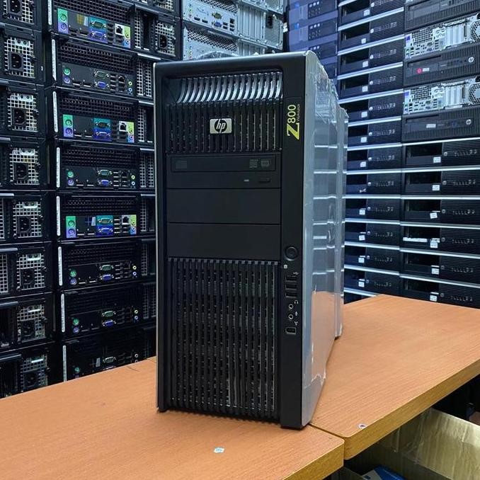 Pc Server Hp Z800 Dual Xeon X5650-2.67Ghz/32Gb/Hdd 1Tb Wins 10 Pro Ori New Stok