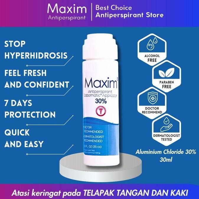 Promo / Terlaris Maxim Antiperspirant 30% Dabomatic Terbaik