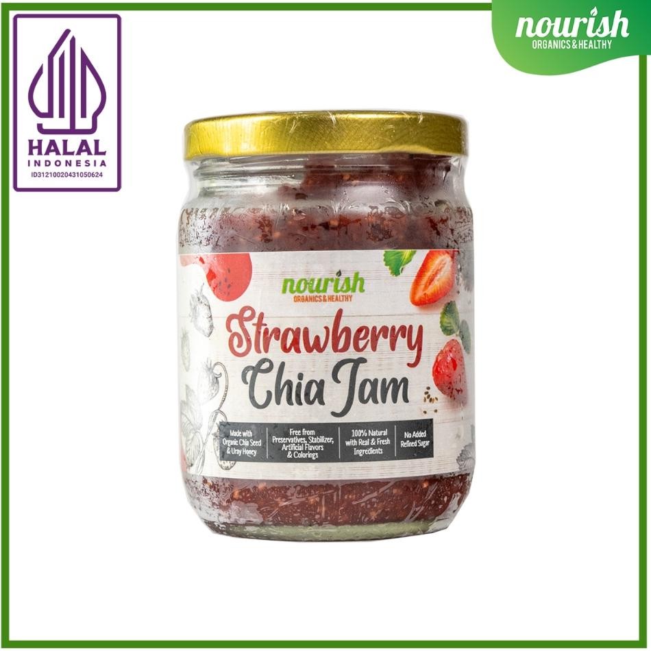 

Strawberry Chia Jam With Madu Uray 250 Gr Selai Strawberry Chia Seed