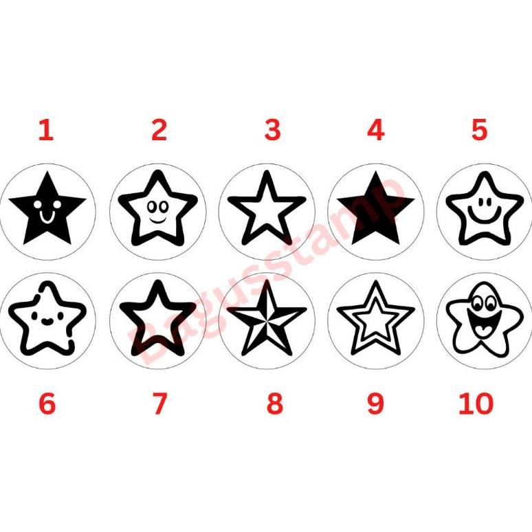 

Jy-6 Stempel Guru Bintang [Kecil] Star Teacher Stamp Penilaian Rewards Tk Sd Anak Paud Jy-6