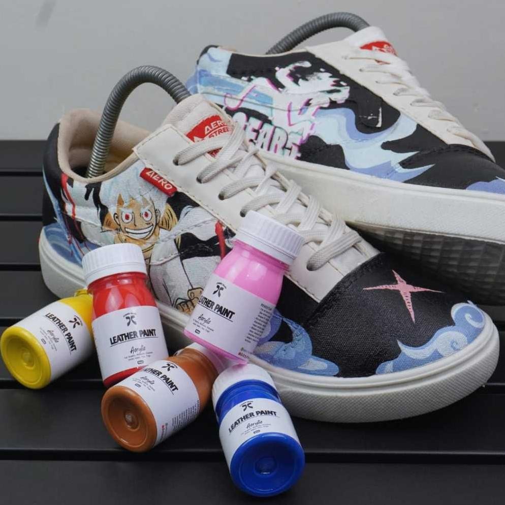 

Et-98 Leather Paint Cat Sepatu Tas Jaket Kaos Lukis Sol Kulit Asli Sintesis Repaint Dompet Jeans Topi Kanvas Shoes Canvas - Summer Shoes Care Et-98