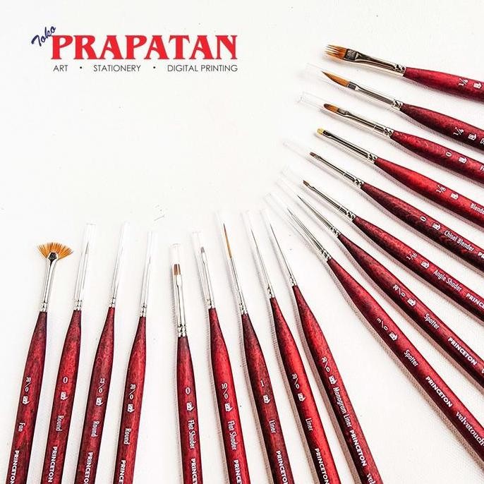 

Promo Kuas Lukis Mini Princeton Velvetouch Mixed Media Brush Series 3950 Art Kuas Halus