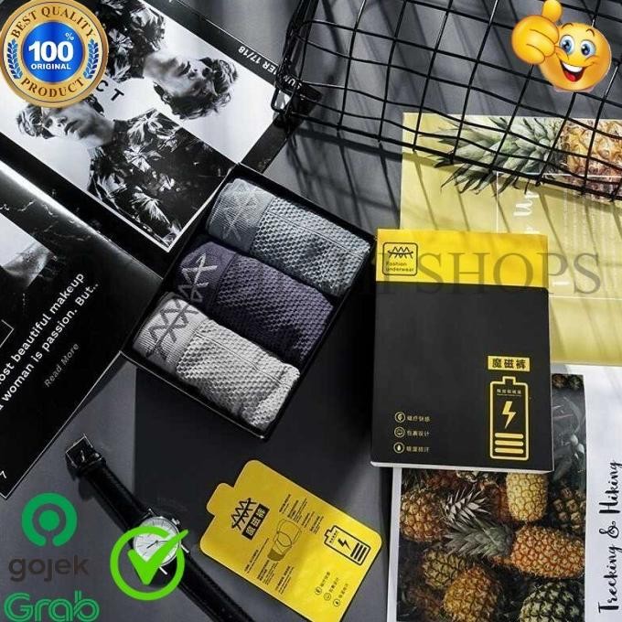 BOXER MAMBO 5D | BOXER MAGNETIC ALL SIZE | BOXER PRIA SEHAT ORI CC