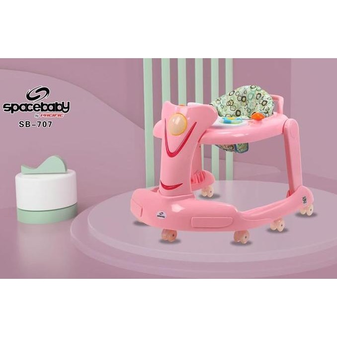 Babywalker baby walker 2in1 2 in 1 spacebaby space baby SB707 SB-707
