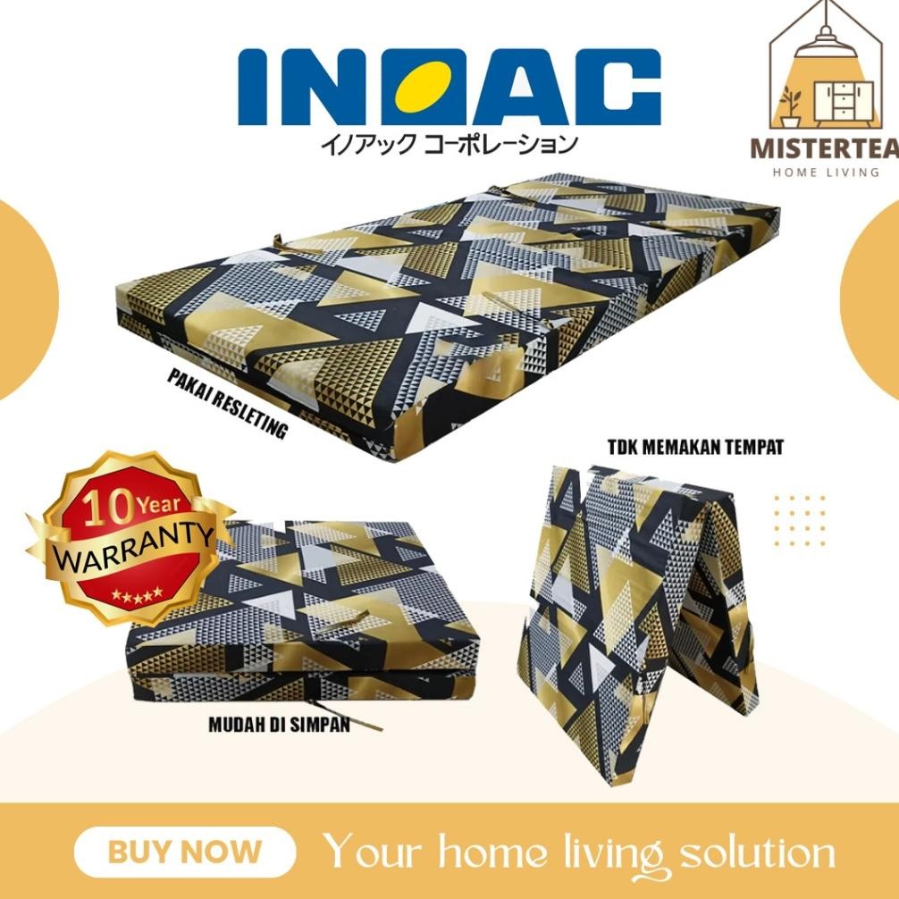 Inoac Kasur Lipat Busa / Kasur Lantai Inoac Lipat 4 Anti Kempes Garansi 5 Tahun Tebal 5 Cm