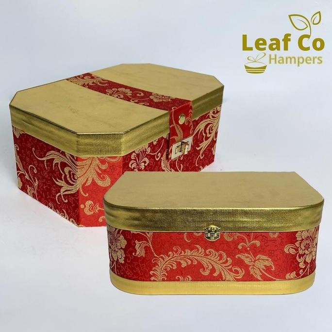 

Tersedia Box Koper Premium Leaf Co Hardcase Kain Cheongsam Hampers Chinese Elegan