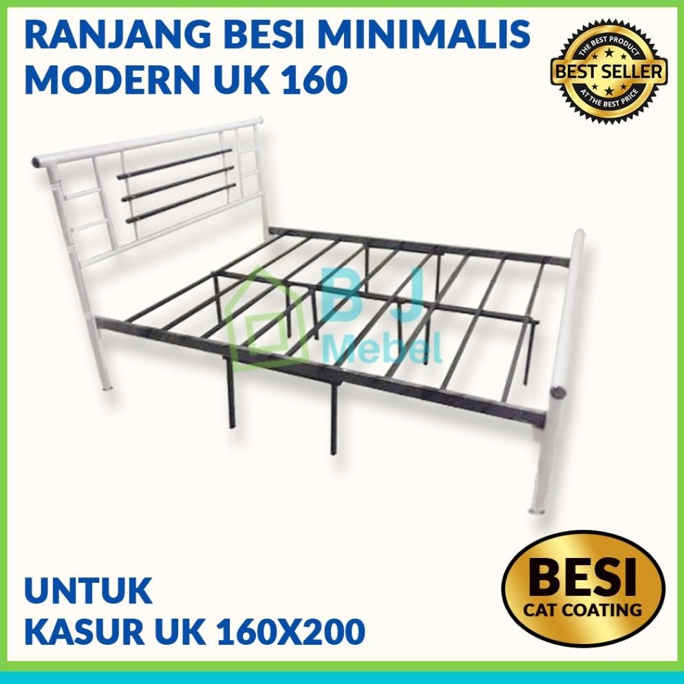RANJANG BESI MINIMALIS MODERN 160x200