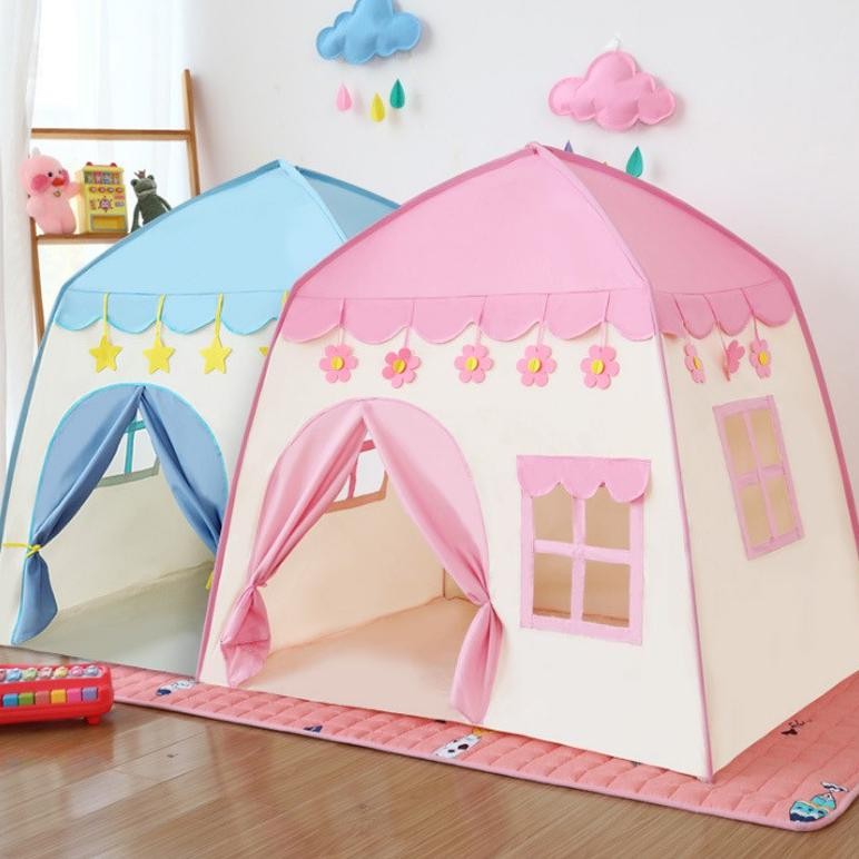 Tenda Anak Model / Rumah Tenda Bermain Princess Castle / Tenda Castle Jumbo