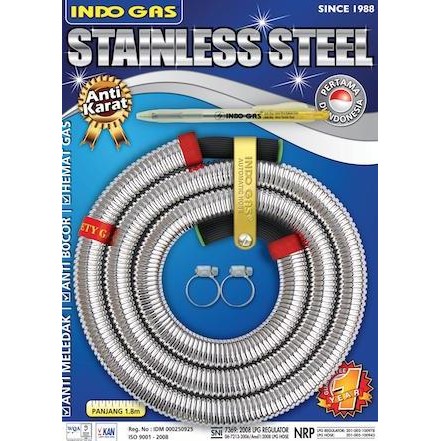 Diskon Selang Indo Gas Stainless Steel