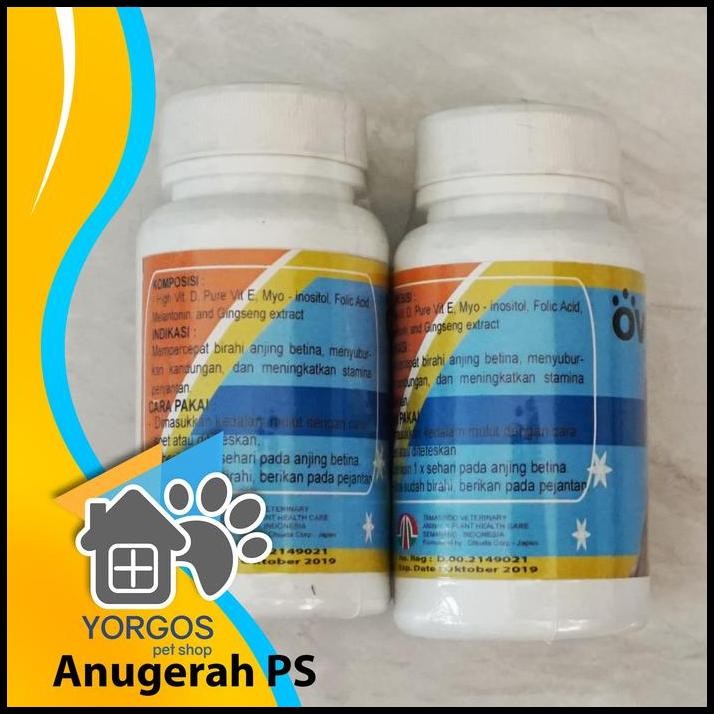 Ovula Dog Vitamin Birahi Anjing