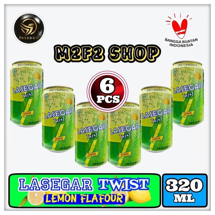 

Lasegar Twist Minuman Penyegar Lemon Original Kaleng - 320 Ml (6 Pcs)
