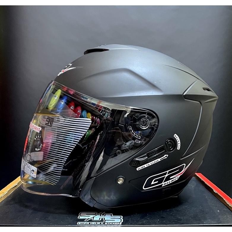 HELM G2 OPTIMAX SOLID DOUBLE VISOR