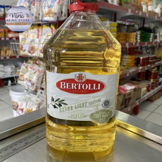 

Terlaris Bertolli Extra Light Olive Oil 3 L Minyak Zaitun Liter Ready Stok
